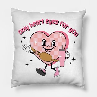 Only Heart Eyes For You Valentines Candy Heart Valentine's Day 2024 Pillow