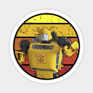 G1 - BumbleBee Vintage Sunset Magnet