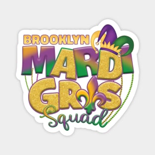 Brooklyn Mardi Gras Magnet