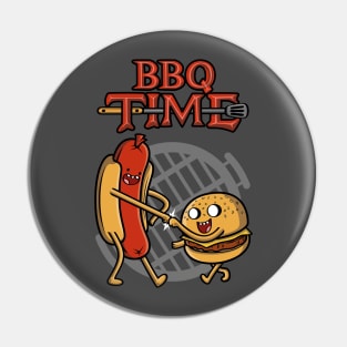 BBQ Time Pin