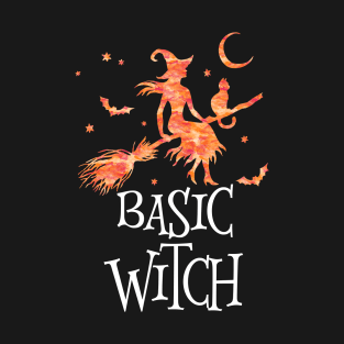 Basic Witch Funny Basic Witch Halloween T-Shirt