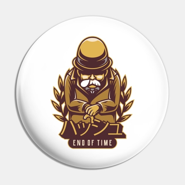 Gaspar The Old Man Pin by Alundrart