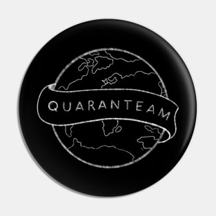 Quaranteam tshirt Pin