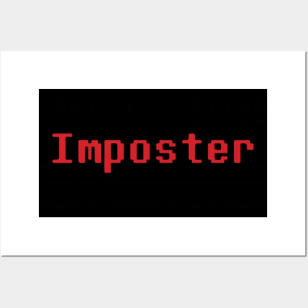 Among Us Imposter Funny Meme Gaming Design Sticker for Sale by