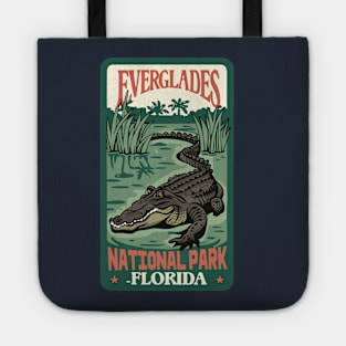 A Vintage Travel Art of the Everglades National Park - Florida - US Tote