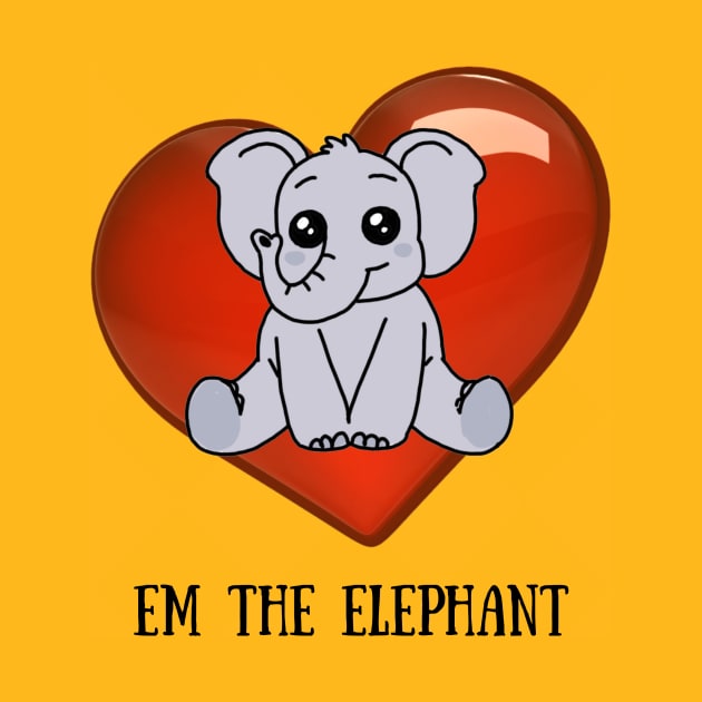 Em the Elephant by Pearla Arts