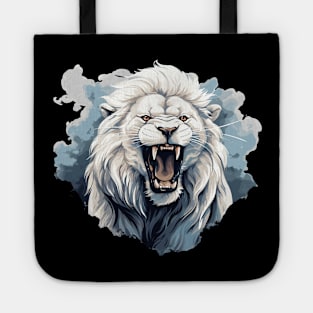 Roaring Lion In A Cloud Tote