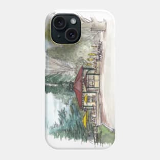 Bathhouse Café - Queenstown Phone Case