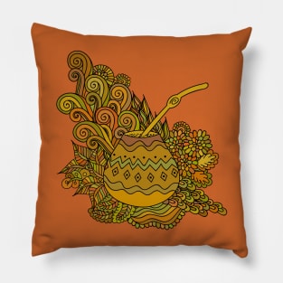 Yerba Mate In The Gourd Pillow