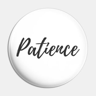 Patience - Set Your Intentions - Word of the Year List Pin