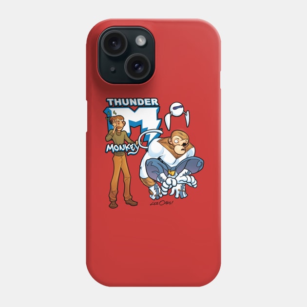 Thunder Monkey and the gang! Phone Case by Thunder Monkey