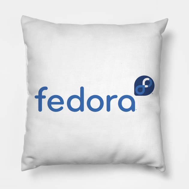 Fedora Linux OS Pillow by cryptogeek