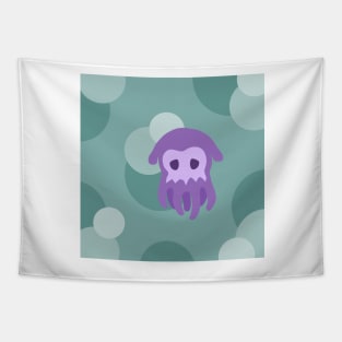 Sad Flapjack Octopus Tapestry