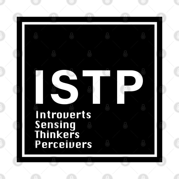 MBTI, ISTP , 16 Personalities , black by princessmi-com