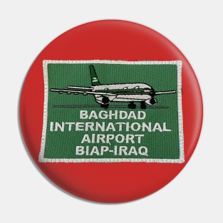 Baghdad International Airport Patch Pin