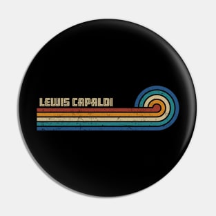 Lewis Capaldi - Retro Sunset Pin