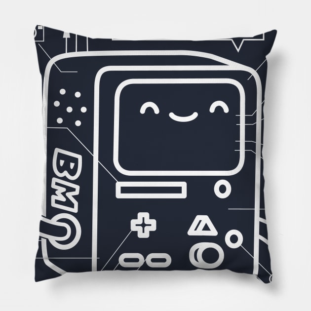 BE MORE BMO Pillow by wotto