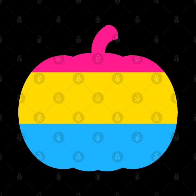 Halloween Pumpkin LGBT Flag Pansexual by aaallsmiles