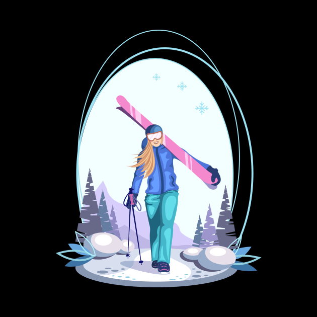 Skier by Design by Arapova