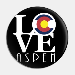 LOVE Aspen Colorado Pin