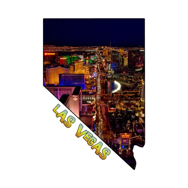 Nevada State Outline (Las Vegas) by gorff