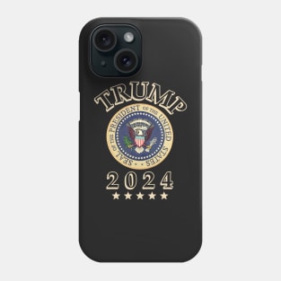 TRUMP 2024 MAGA GIFTS | PRESIDENTIAL SEAL | Republican Gifts | Politics 2024 Election Phone Case