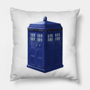 Tardis with Light Rays. Pillow