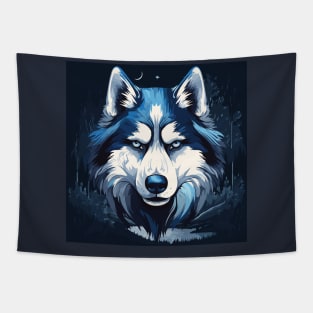 Siberian husky Tapestry