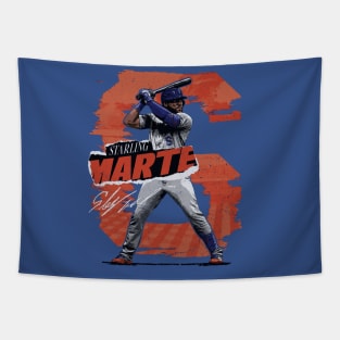 Starling Marte New York M Rough Tapestry