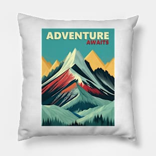 Adventure Awaits Pillow