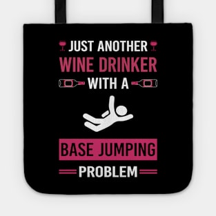 Wine Drinker Base Jumping Jump Jumper Tote