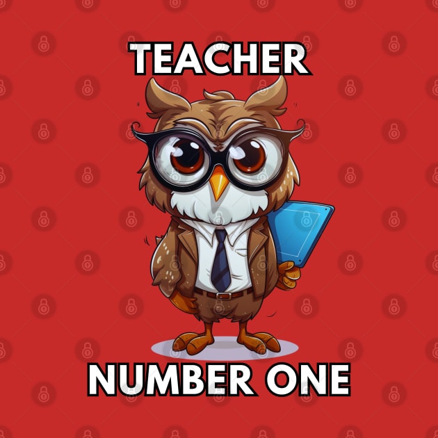 Teacher Number One Gift by NatashaCuteShop