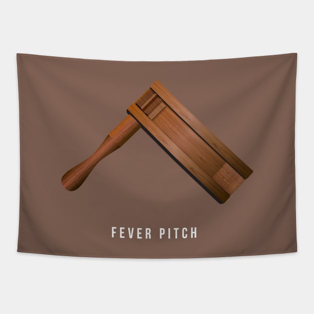 Fever Pitch - Alternative Movie Poster Tapestry by MoviePosterBoy