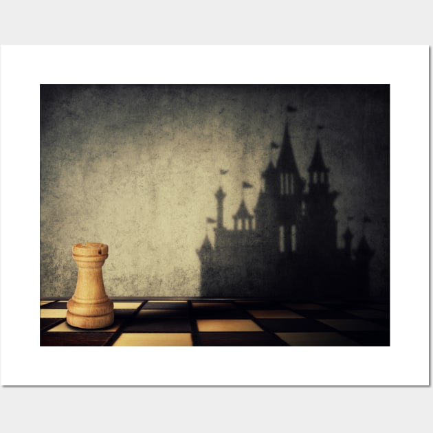 Chess Rook Wall Art for Sale