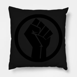 Black Lives Matter YELLOW BLACK Pillow