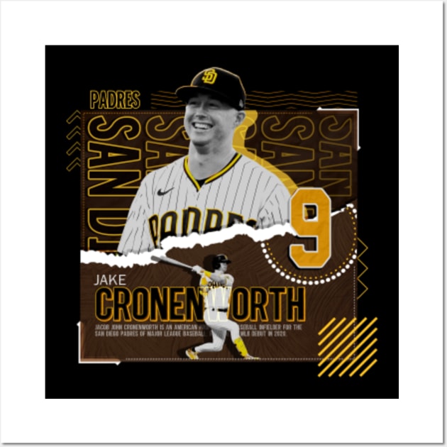 JAKE CRONENWORTH art print/poster SAN DIEGO PADRES FREE S&H