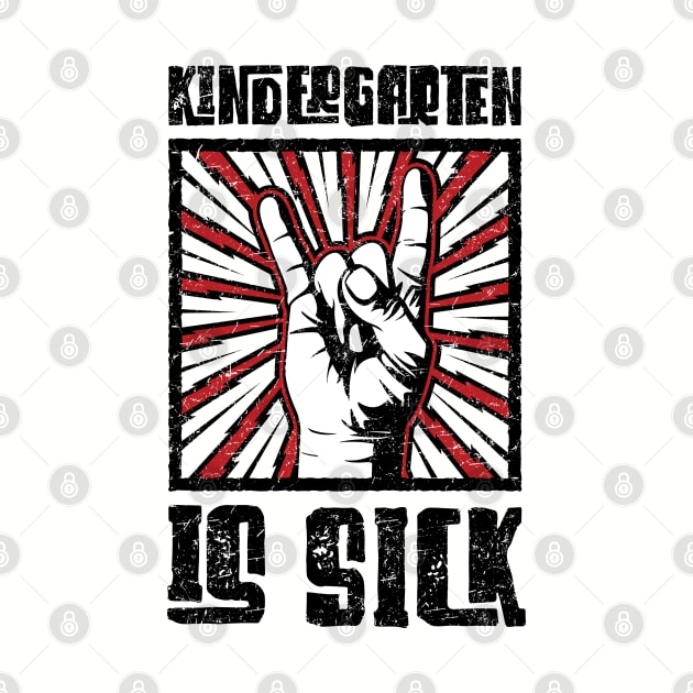 Kindergarten is Sick - Red - Barn Shirt USA by Barn Shirt USA