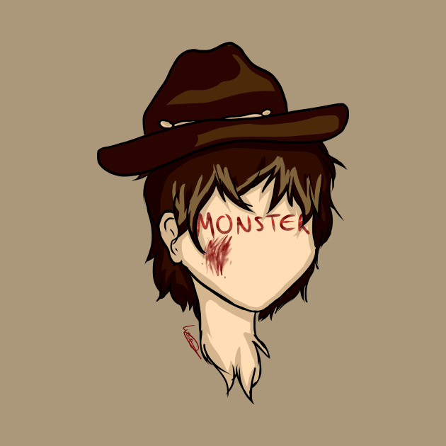 Just Another Monster Too - Carl Grimes by oh_shoot_arts