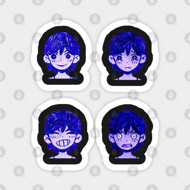 Kel Sprites (Omori) - Omori - Sticker