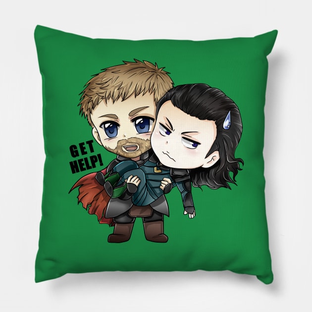 Get help! Pillow by Yunuyei's Store