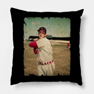 Stan Musial in St. Louis Cardinals Pillow