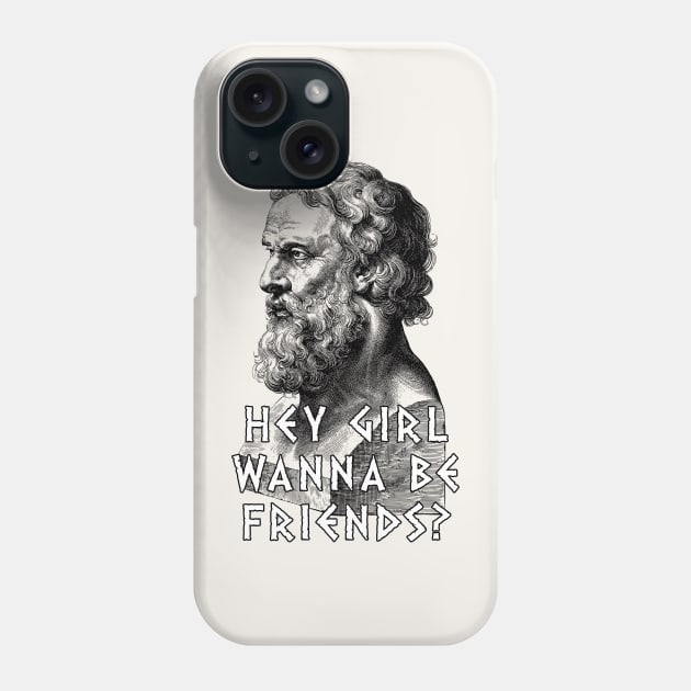 Platonic Friendship Phone Case by n23tees