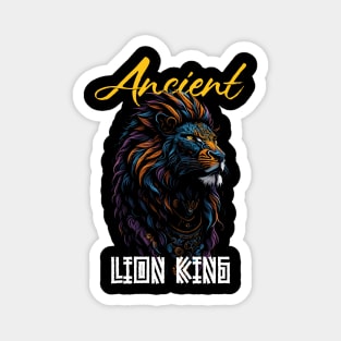 Ancient Lion King Magnet