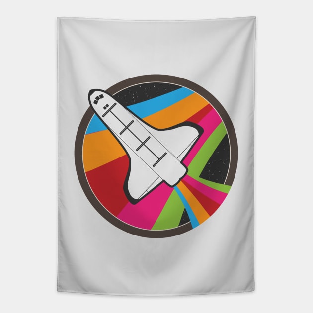 Shuttle Tapestry by helengarvey