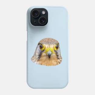 Head of a Kestrel Phone Case