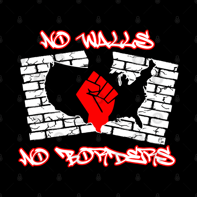 No Walls, No Borders by redgear96