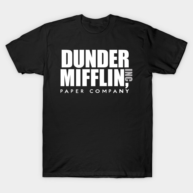 Dunder Mifflin Inc Paper Company Office Logo