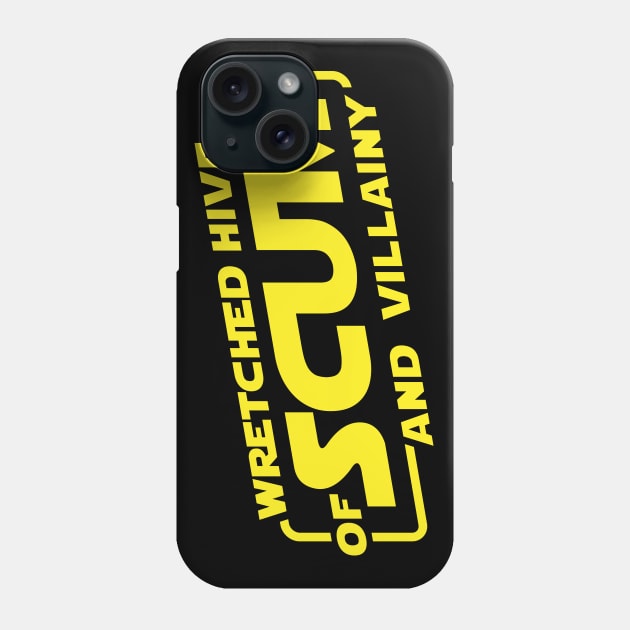 Wretched Hive of Scum And Villainy Phone Case by RisaRocksIt