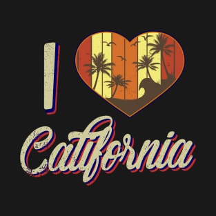 I Love California T-Shirt