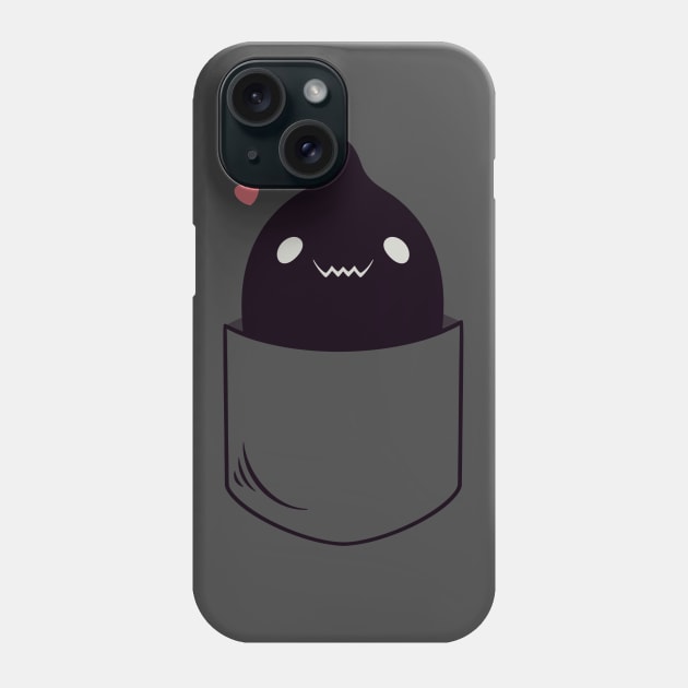 Krobus Pocket Phone Case by Menteymenta